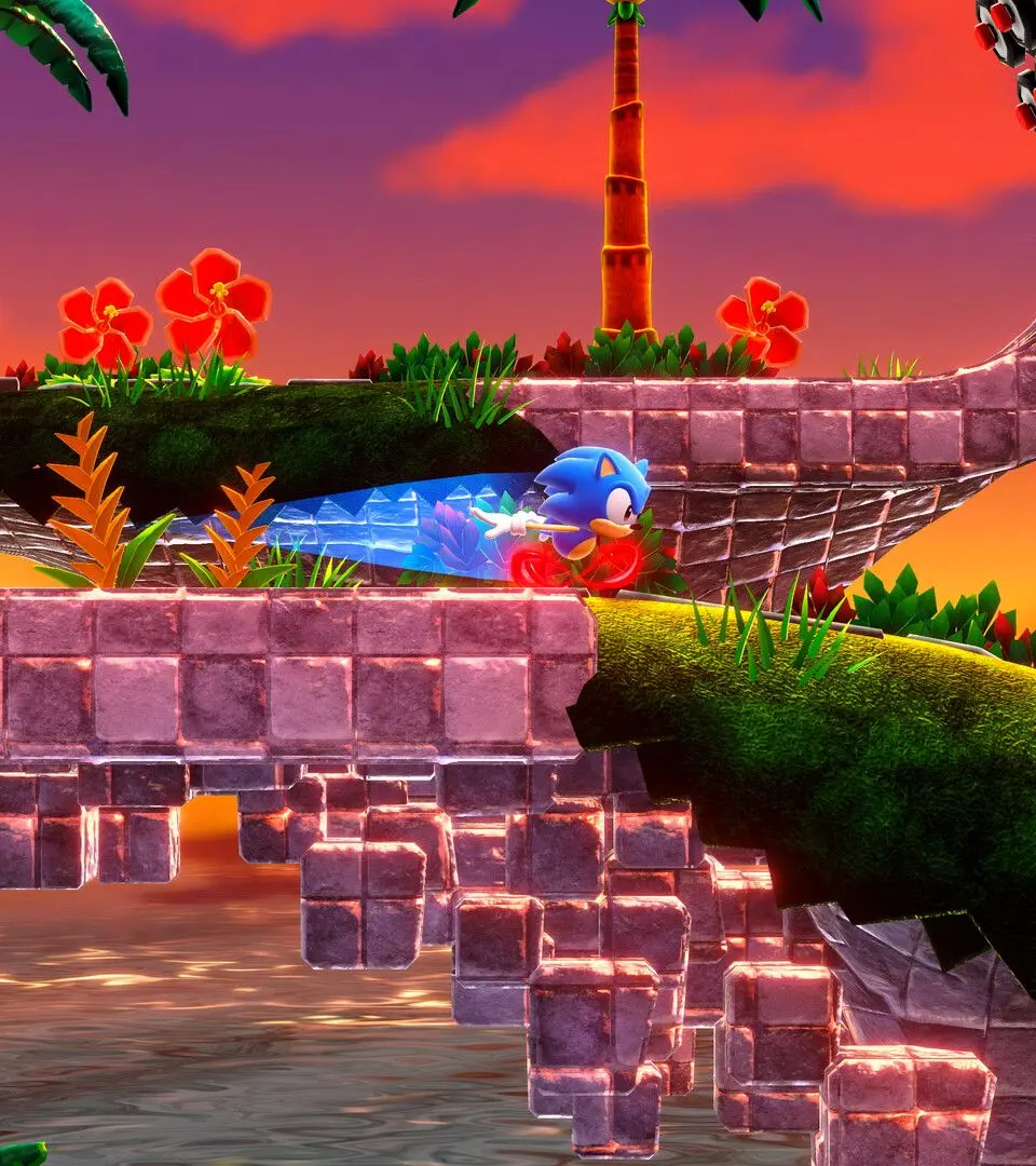 Speed Jungle Zone Act 2 - Sonic Superstars screenshot