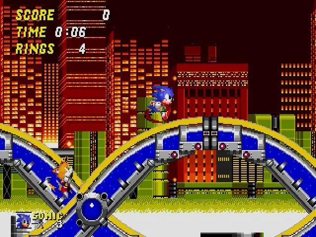 Chemical Plant Zone Boss: Chemical Bubble Machine - Sonic the Hedgehog 2 screenshot