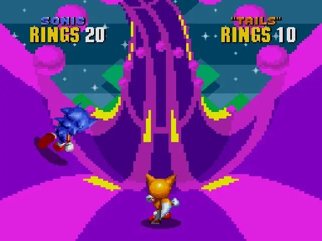 Mystic Cave Zone - Sonic the Hedgehog 2 screenshot