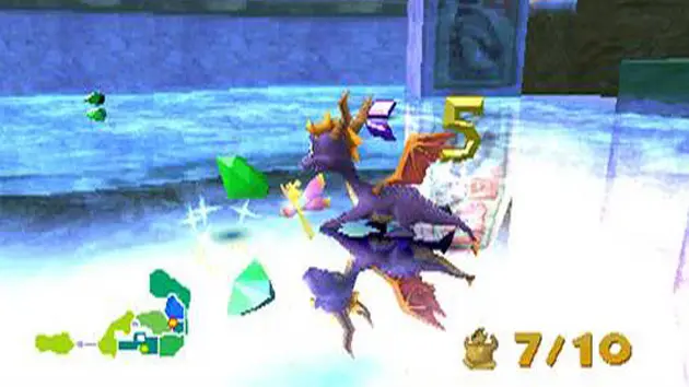 Gems - Spyro 2: Ripto's Rage! screenshot