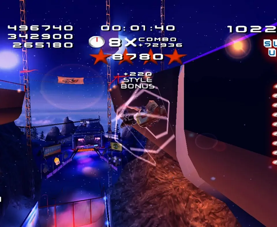 Big Challenge: The Peak Challenge - SSX 3 screenshot