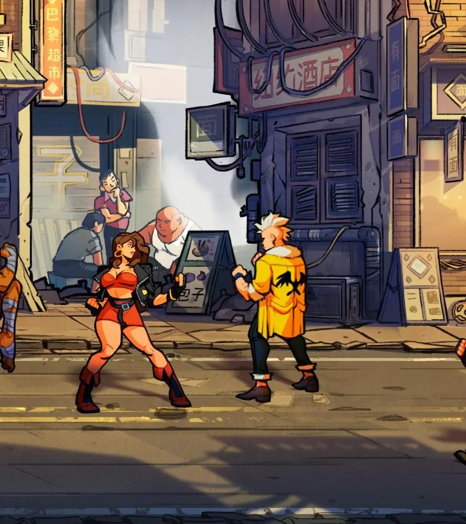 Stage 4: Old Pier - Streets of Rage 4 screenshot