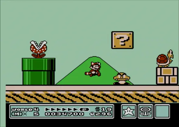 Power-Up Items - Super Mario Bros. 3 screenshot