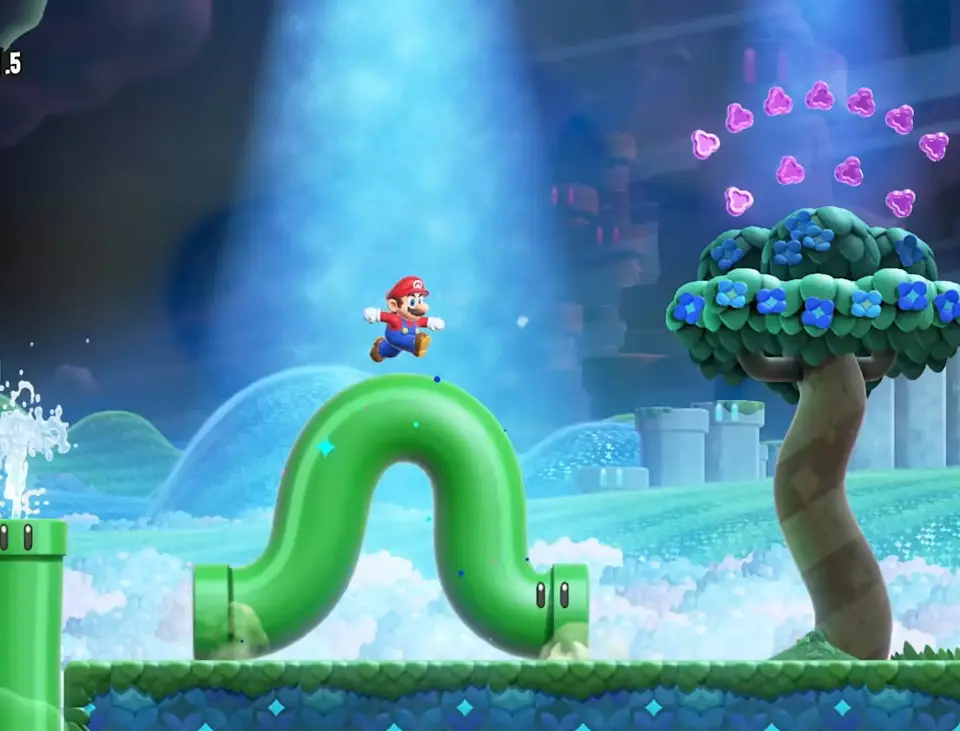 Basic Controls - Super Mario Bros. Wonder screenshot