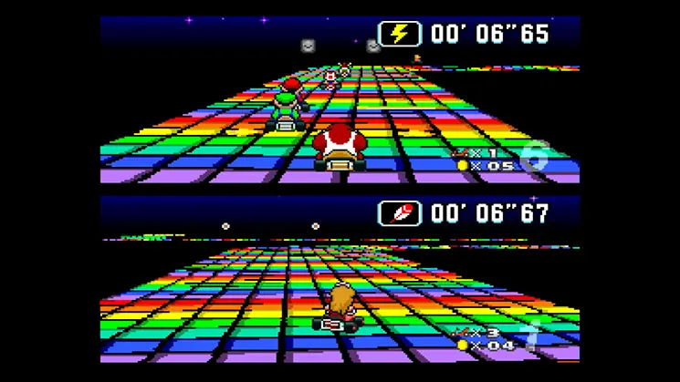 Mario Circuit 1 - Super Mario Kart screenshot