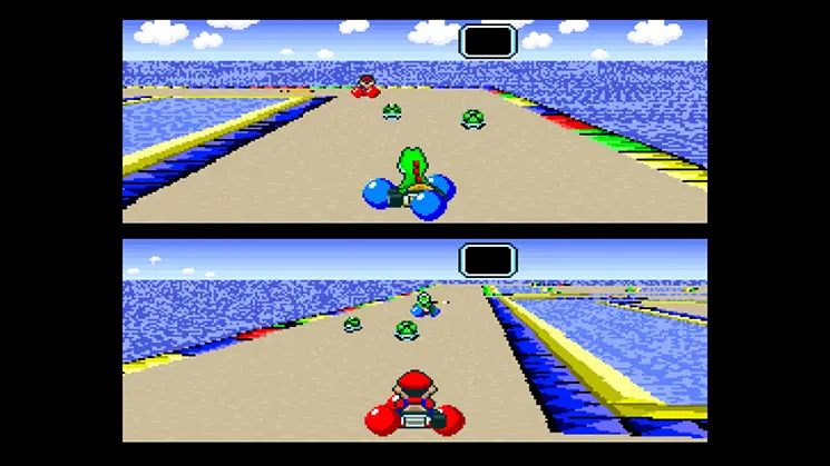 Vanilla Lake 2 - Super Mario Kart screenshot