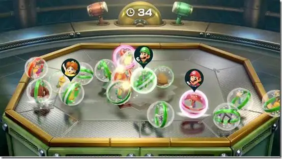 River Survival Minigame Challenges - Super Mario Party screenshot