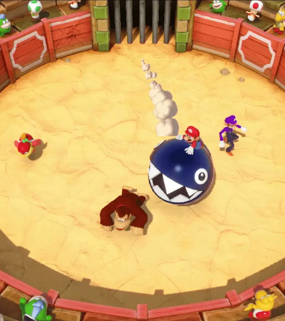 Mega Goomba's Bad Dream - Super Mario Party screenshot