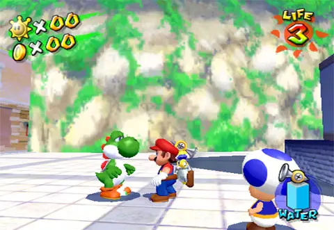 Gelato Beach - Super Mario Sunshine screenshot