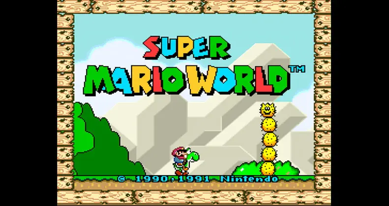 Yoshi's Island - Super Mario World screenshot