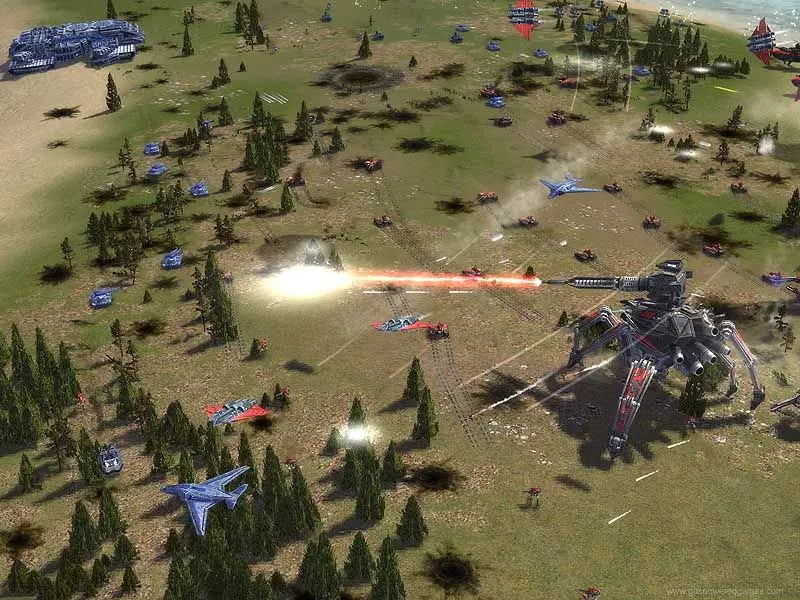Stealth & Vision Control - Supreme Commander: Forged Alliance screenshot