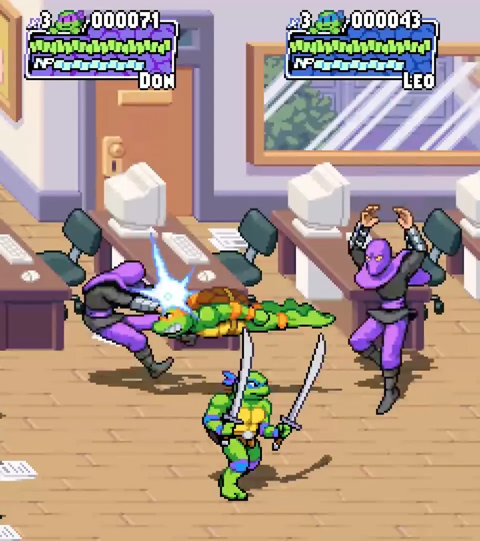 Understanding the UI - Teenage Mutant Ninja Turtles: Shredder's Revenge screenshot