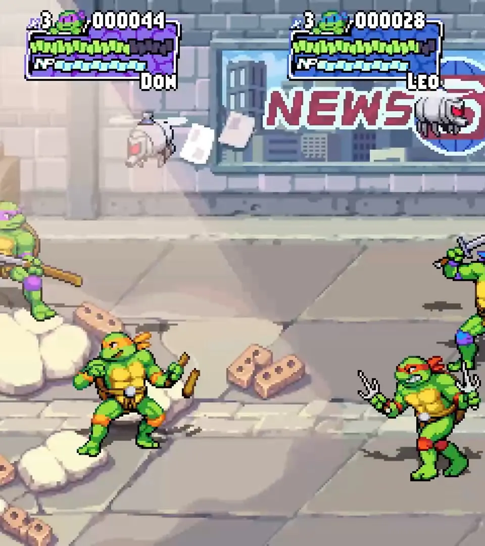 Co-op Strategies - Teenage Mutant Ninja Turtles: Shredder's Revenge screenshot