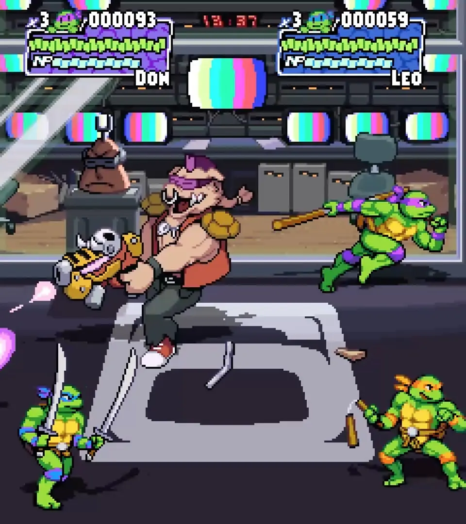 Shredder - Teenage Mutant Ninja Turtles: Shredder's Revenge screenshot