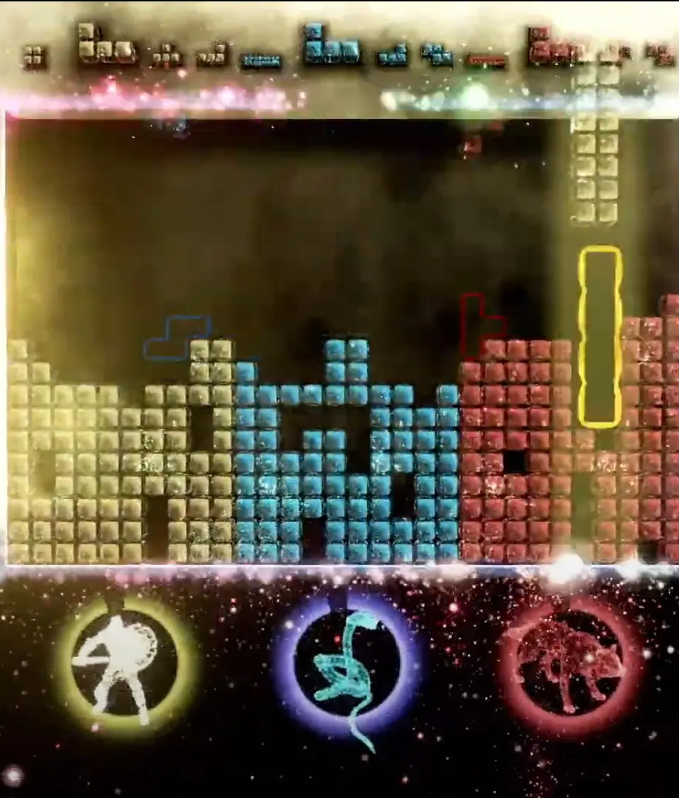 Understanding Tetriminos & Line Clears - Tetris Effect: Connected screenshot