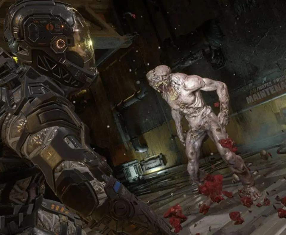 Biodome Navigation & Two-Head Encounter - The Callisto Protocol screenshot