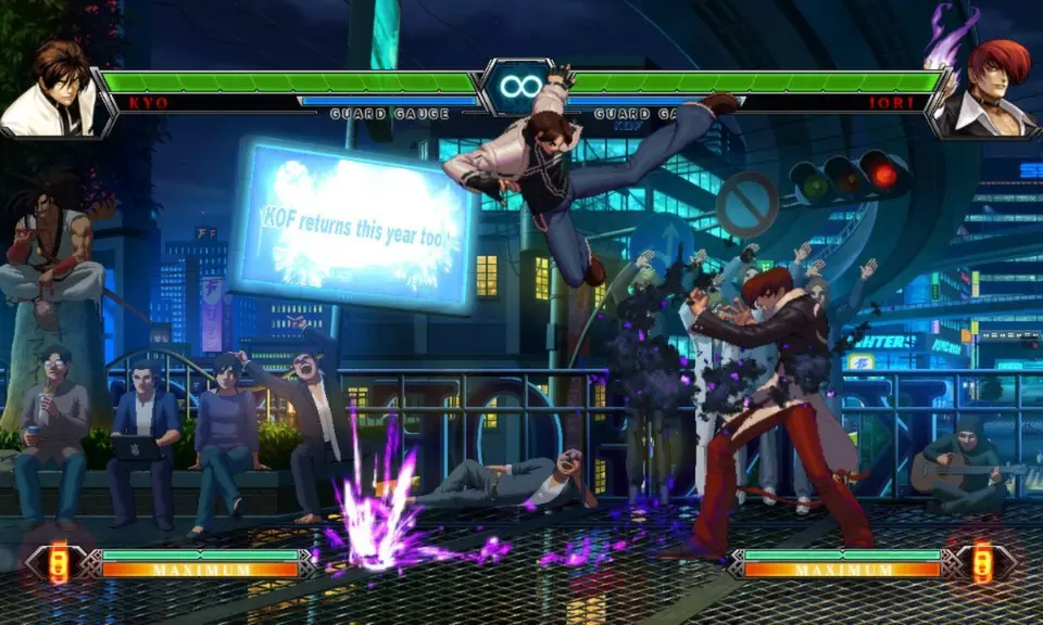 Hyper Drive Gauge - The King of Fighters XIII screenshot
