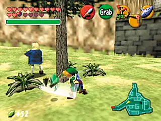 Heart Pieces - The Legend of Zelda: Ocarina of Time screenshot