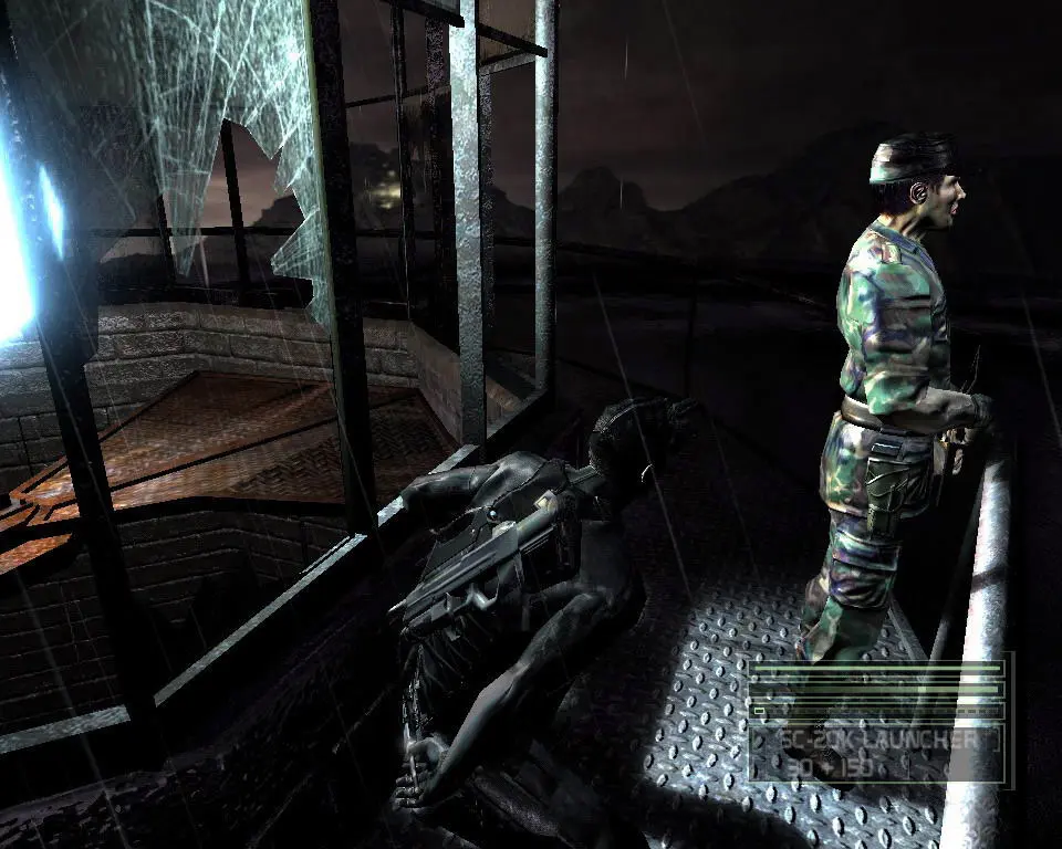 Navigate War Zone - Tom Clancy's Splinter Cell: Chaos Theory screenshot