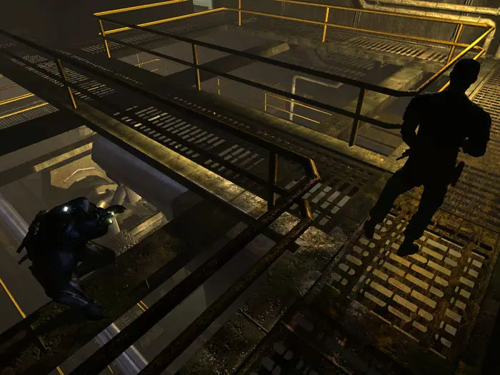 The Cargo Ship Captain - Tom Clancy's Splinter Cell: Chaos Theory screenshot