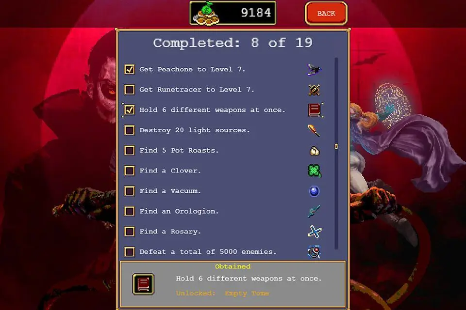 Gennaro Belpaese - Vampire Survivors screenshot