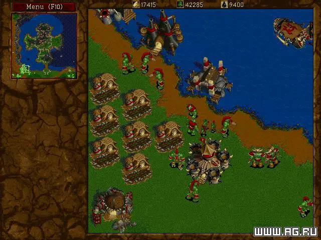 Orc Campaign: The Great Horde - Warcraft II: Tides of Darkness screenshot