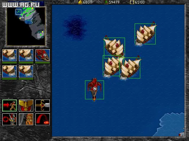 Map Editor (Warcraft II Editor) - Warcraft II: Tides of Darkness screenshot