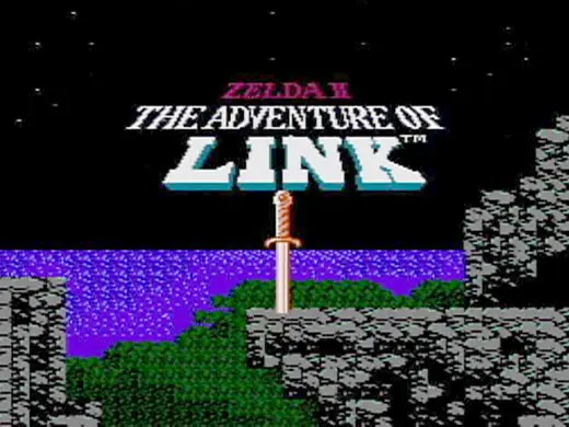 The North Castle and the First Palace - Zelda II: The Adventure of Link screenshot